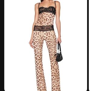 i.am.gia leopard pant set